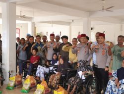Kapolres Lhokseumawe Salurkan 11 Kursi Roda untuk Warga, Perkuat Kepedulian dan Kedekatan dengan Masyarakat