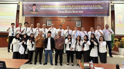 Wakil Ketua Komisi XIII DPR RI bekali Pemahaman Hukum Paralegal di Sumut