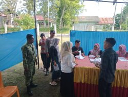 Polsubsektor Banda Baro Amankan Pemilihan Geuchik Paya Dua, Berlangsung Aman dan Lancar