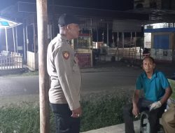 Polsek Meurah Mulia Gencarkan Patroli Malam dan Sosialisasi Pencegahan Karhutla