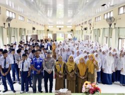 Operasi Patuh Seulawah 2026, Satlantas Polres Lhokseumawe Edukasi Pelajar tentang Tertib Berlalu Lintas dan Anti-Bullying