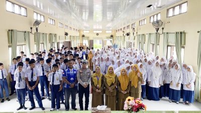 Operasi Patuh Seulawah 2026, Satlantas Polres Lhokseumawe Edukasi Pelajar tentang Tertib Berlalu Lintas dan Anti-Bullying