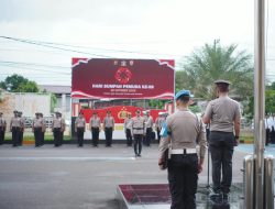 Kapolres Lhokseumawe Pimpin Upacara Hari Sumpah Pemuda ke-98, Kobarkan Semangat Persatuan